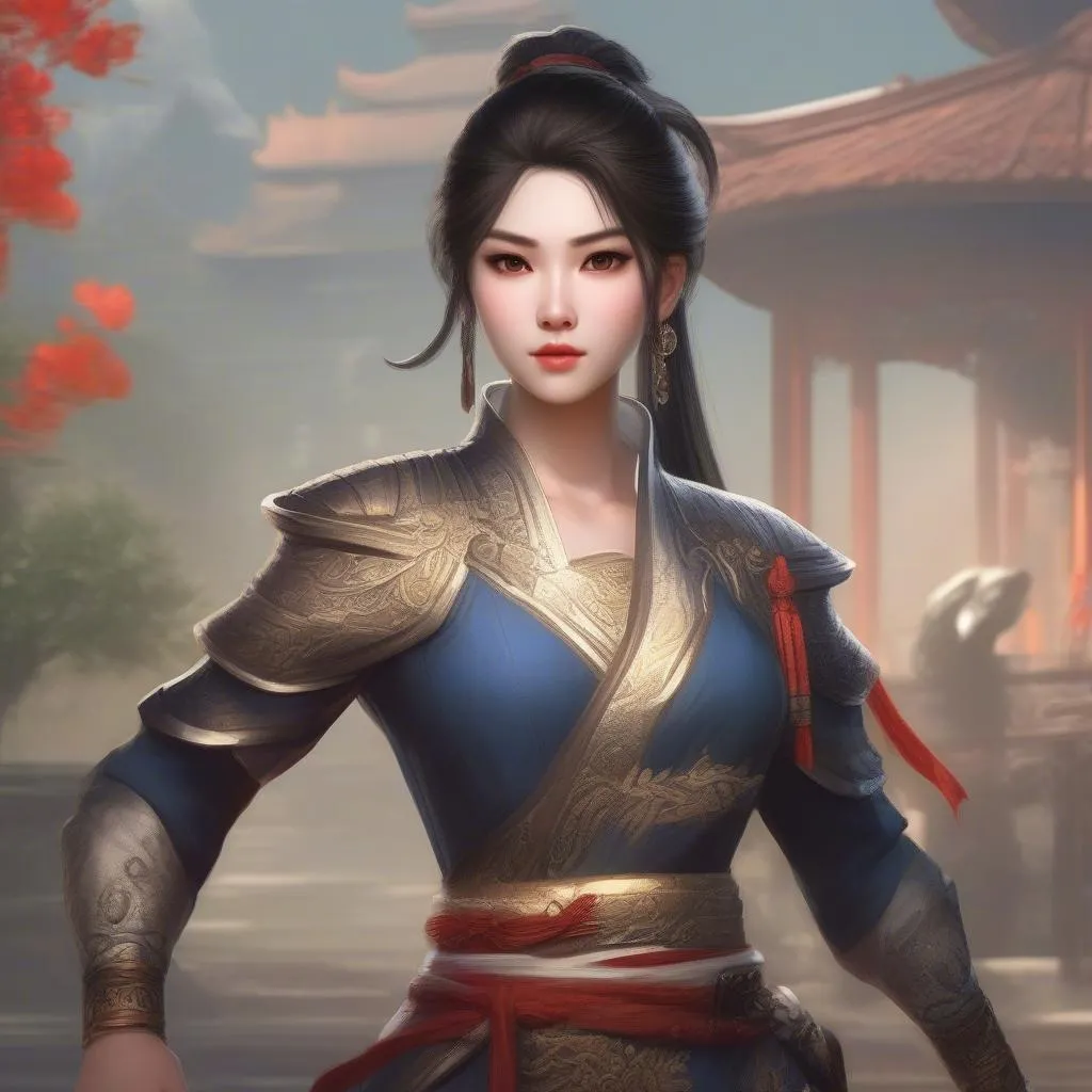 Thiện Nữ Mobile Character