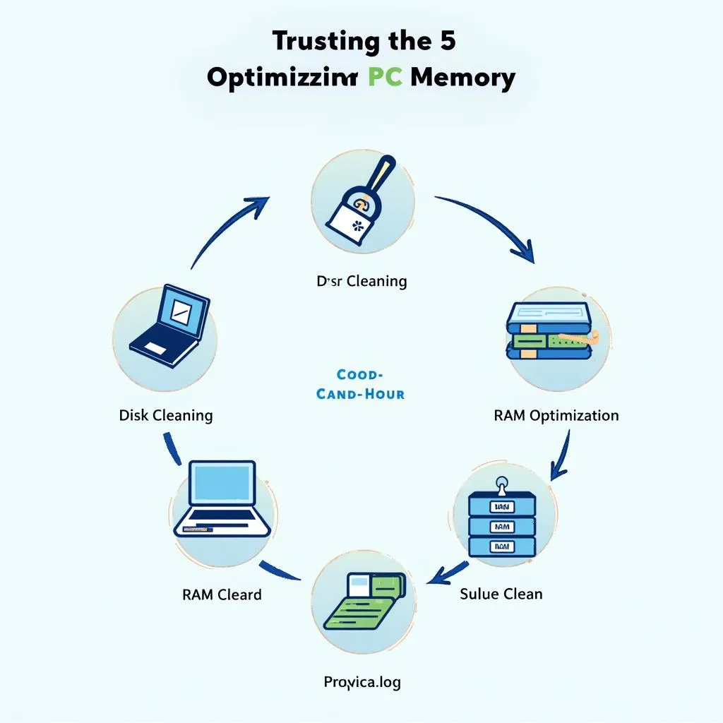 Hình ảnh minh họa tối ưu bộ nhớ cho PC