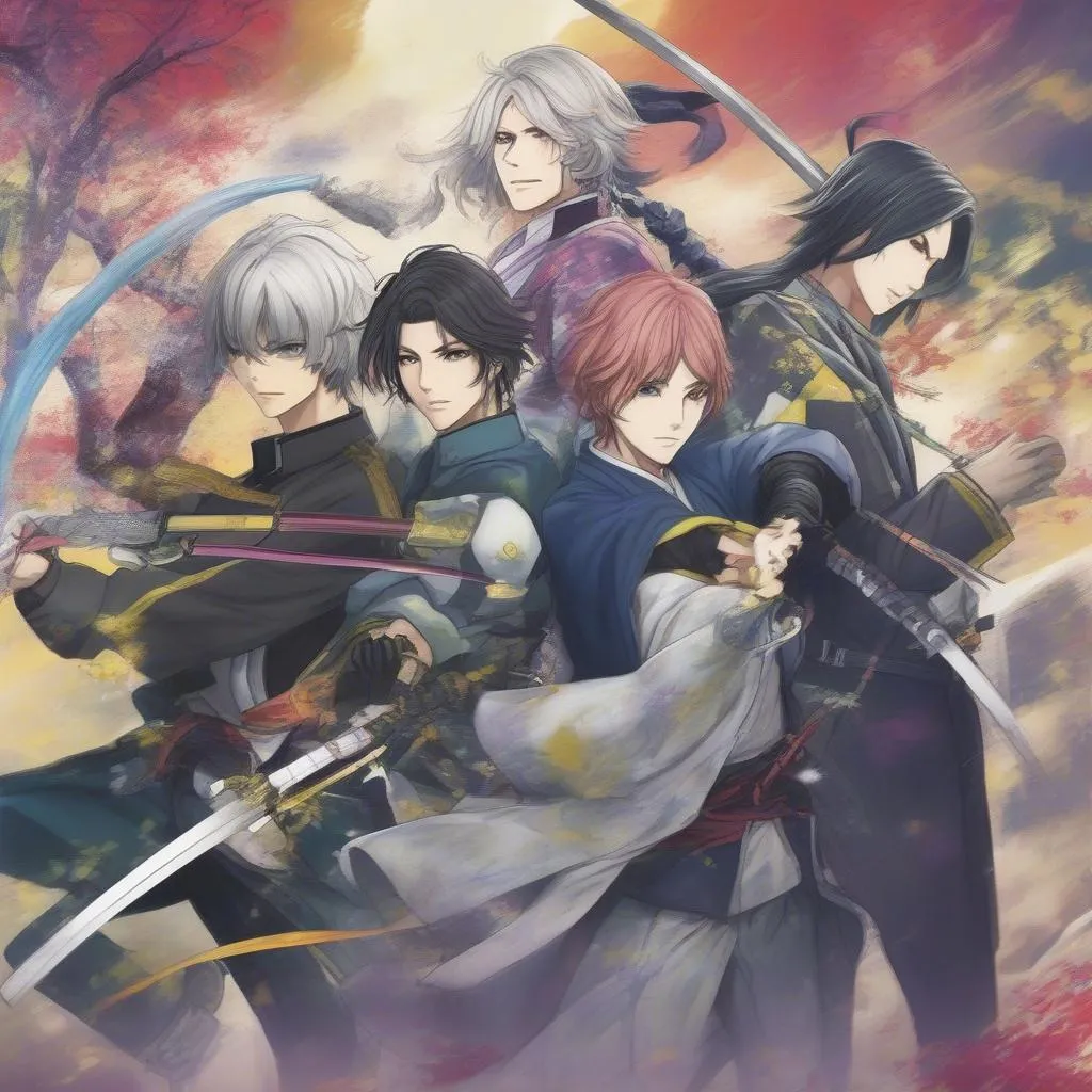 Touken Ranbu Game Anime