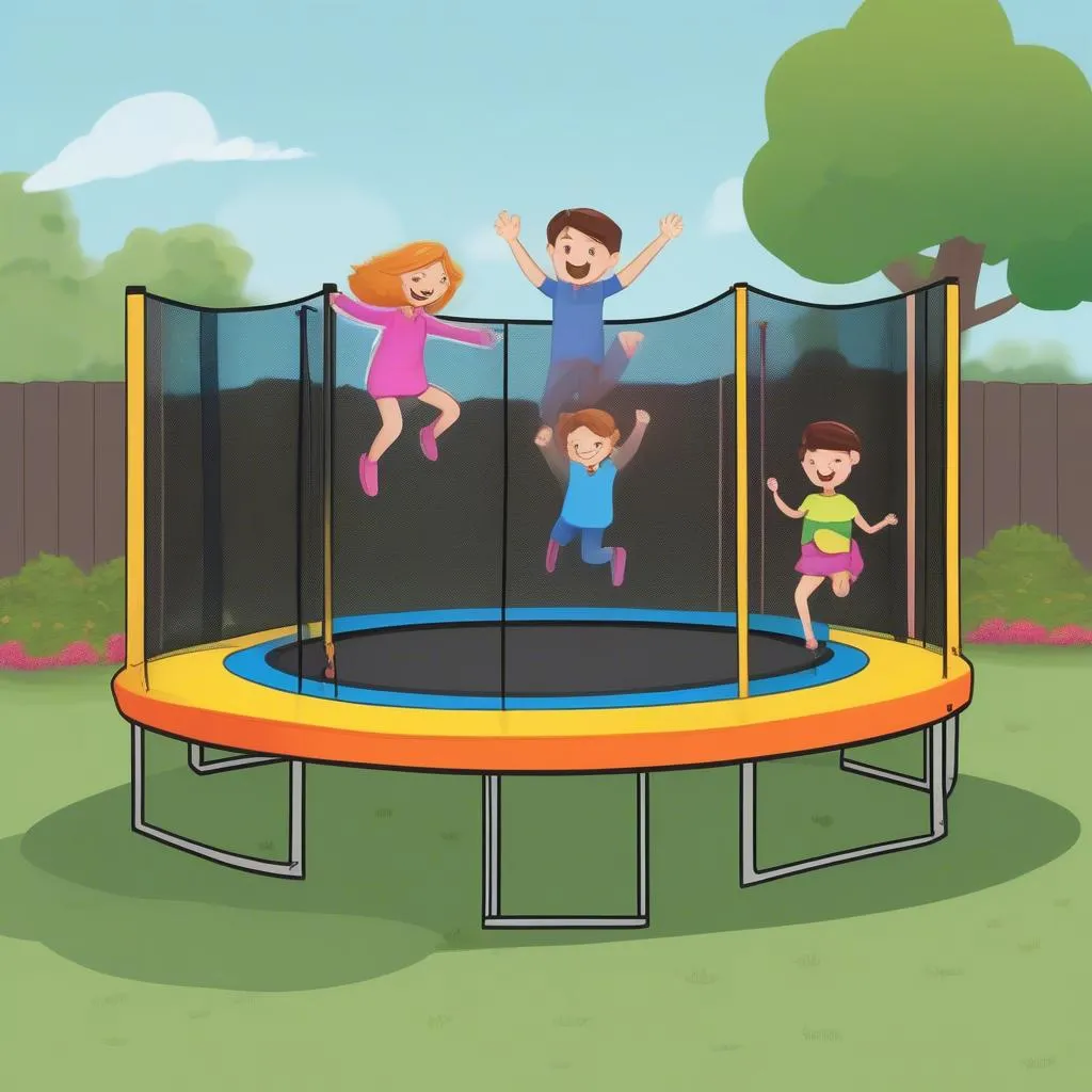 Chơi Trampoline: Bí Kíp Tăng Cường Sức Khỏe Và Giải Trí Vui Nhộn