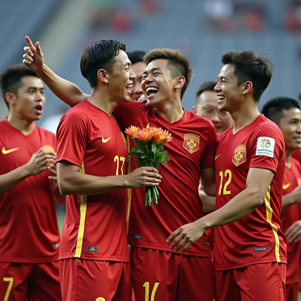 U23 Việt Nam giành huy chương vàng SEA Games 32