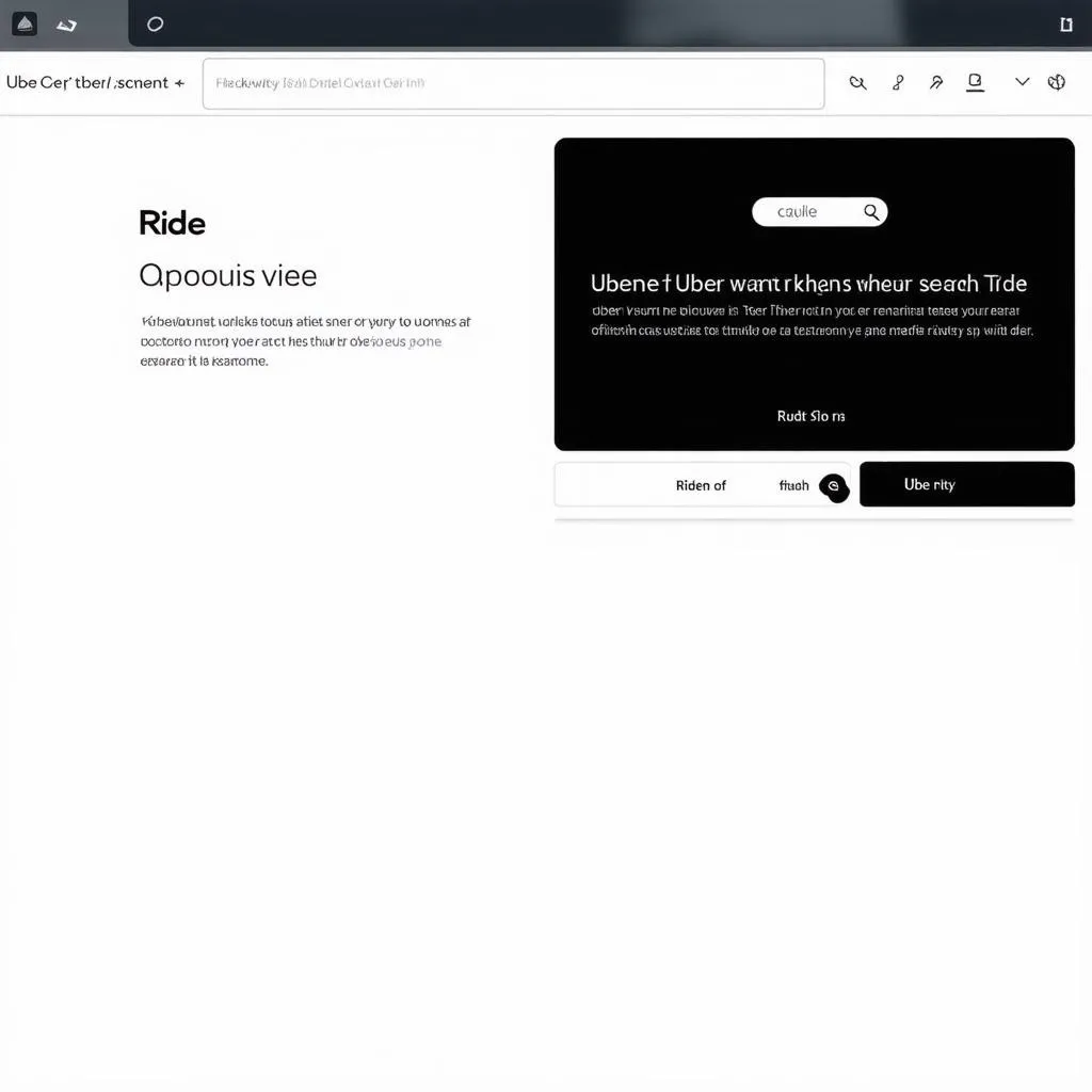 Uber Website