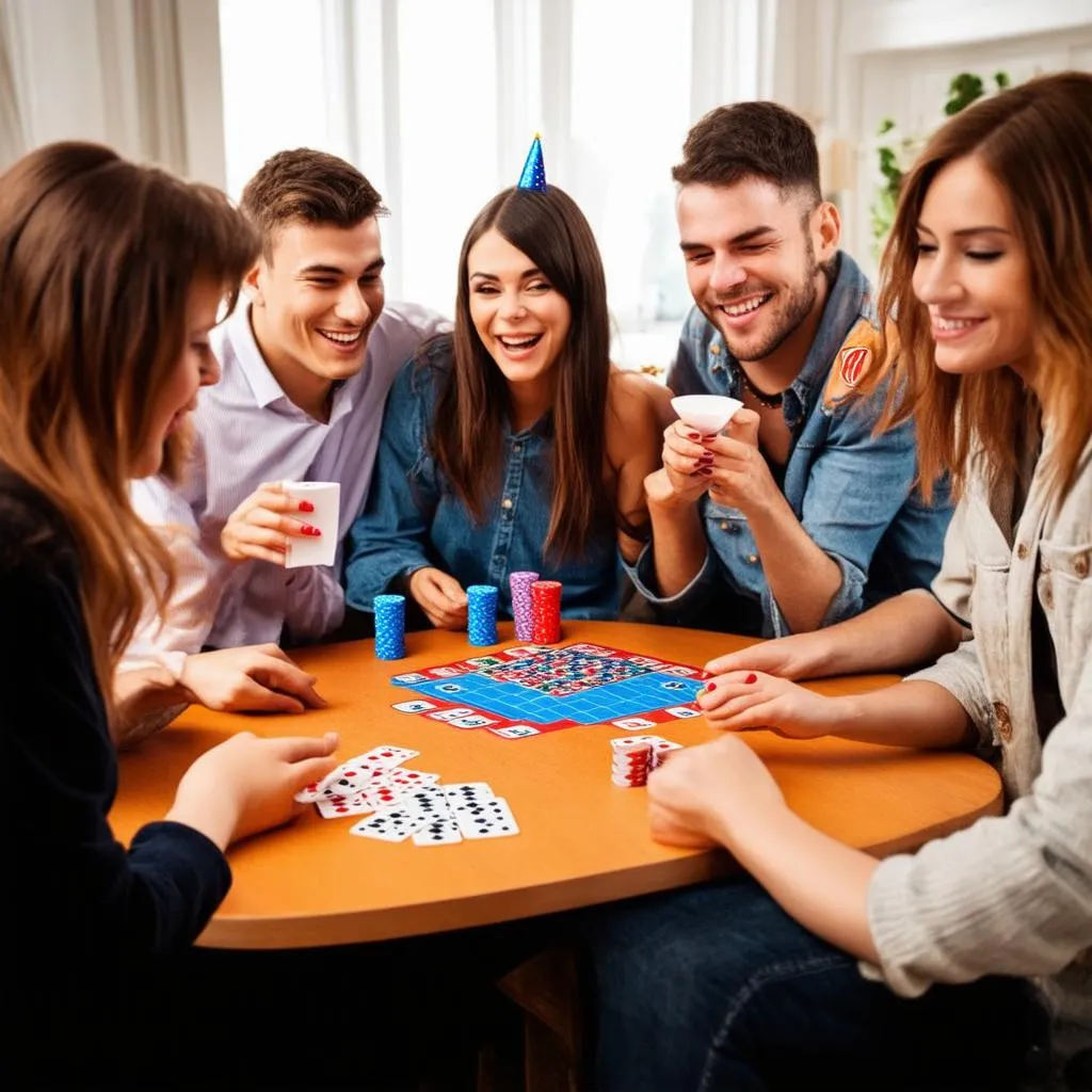 Uno card game party