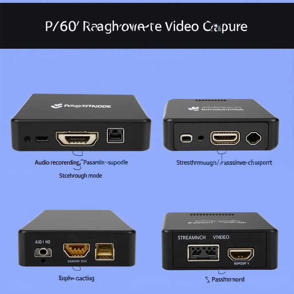 Video capture card với tính năng