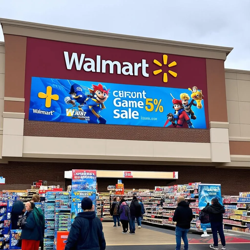 Khuyến mãi game tại Walmart