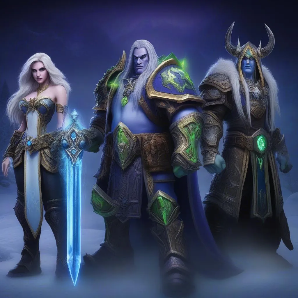 Warcraft 3 Frozen Throne Characters