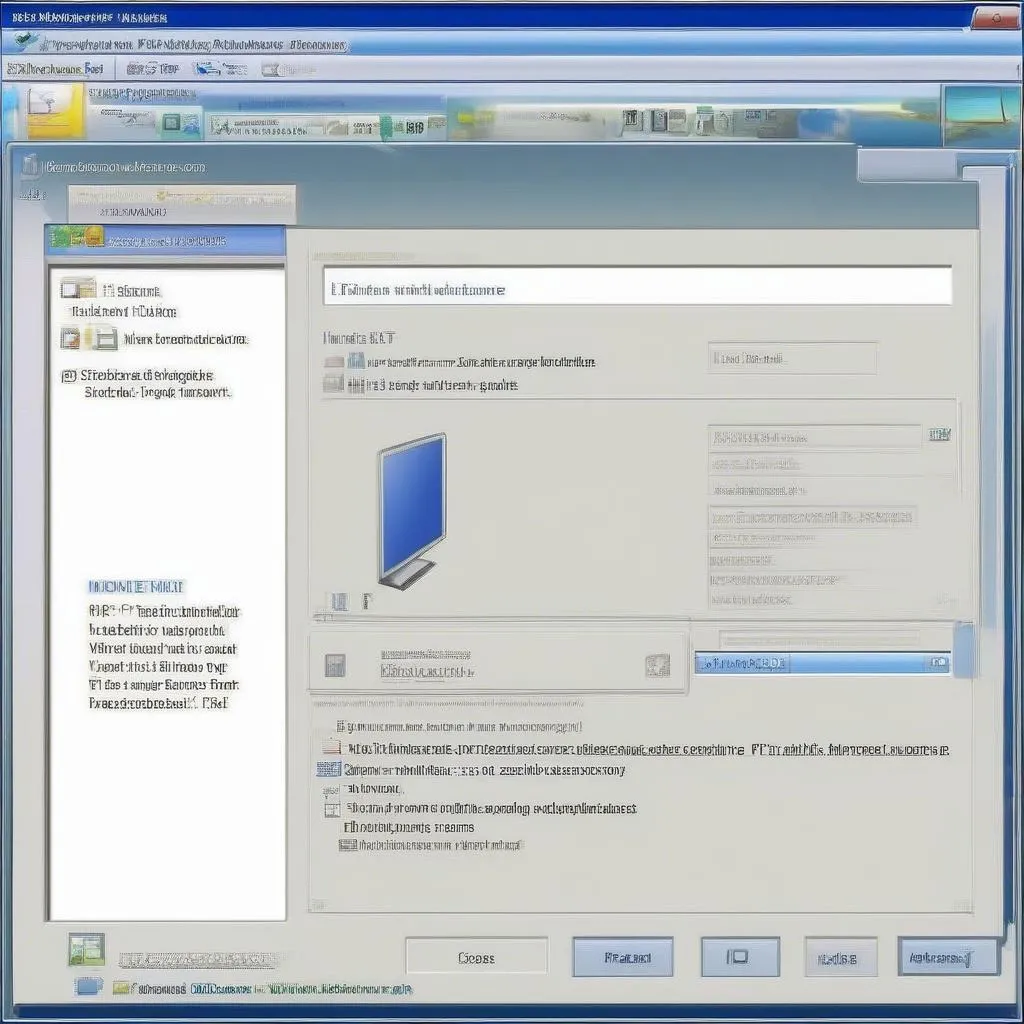 Windows Virtual PC 2007 interface