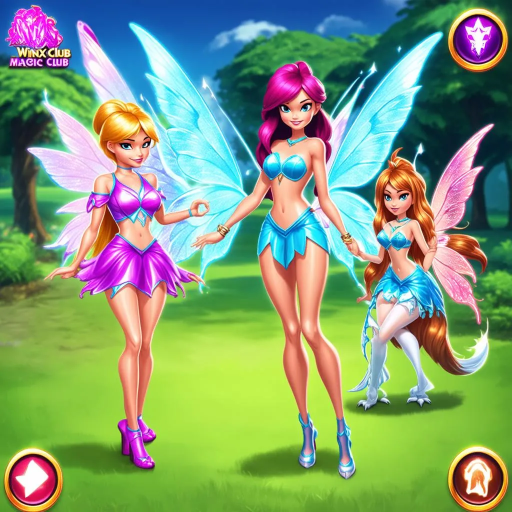 Trò Chơi Phép Thuật Winx Club