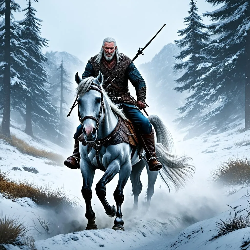 The Witcher game cover