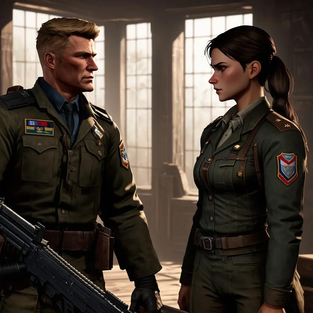 Nhân vật trong game Wolfenstein: The New Order