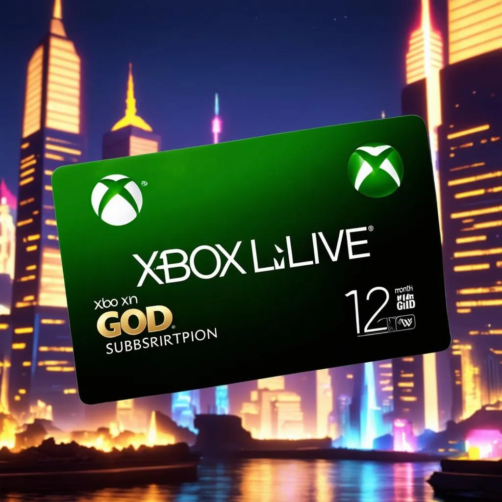 Xbox Live Gold 12 Tháng