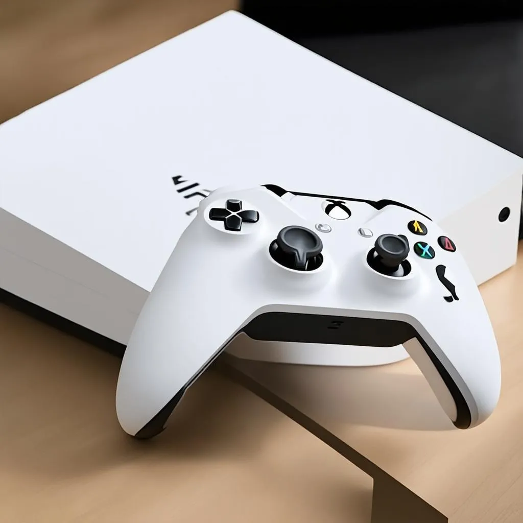 Xbox One S với tay cầm