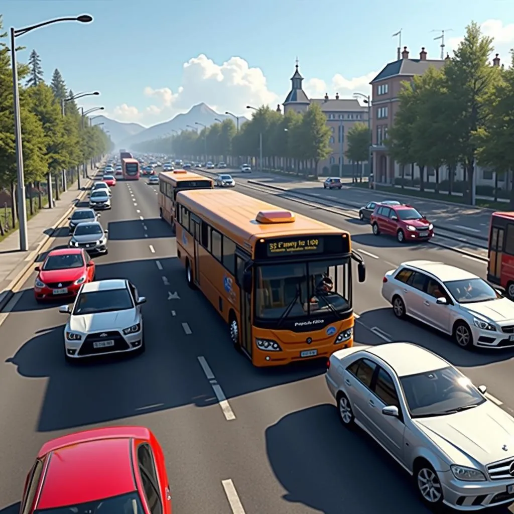 Xử lý tình huống bất ngờ trong game Bus Simulator