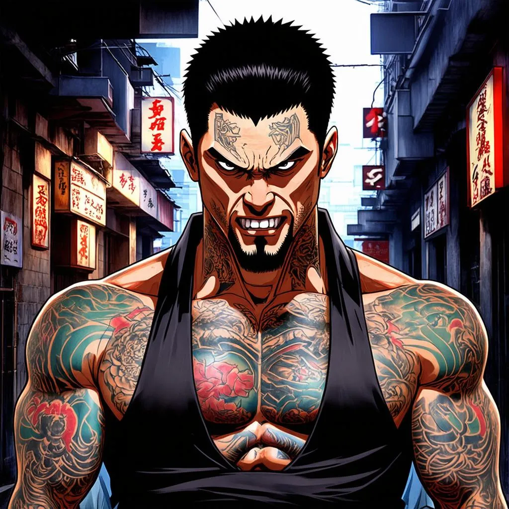 Thiết kế nhân vật Yakuza 8