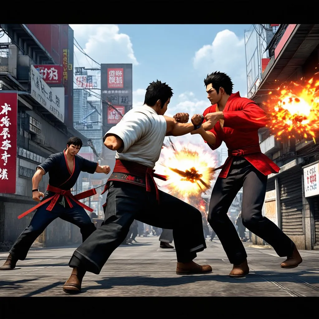 Lối chơi Yakuza 8