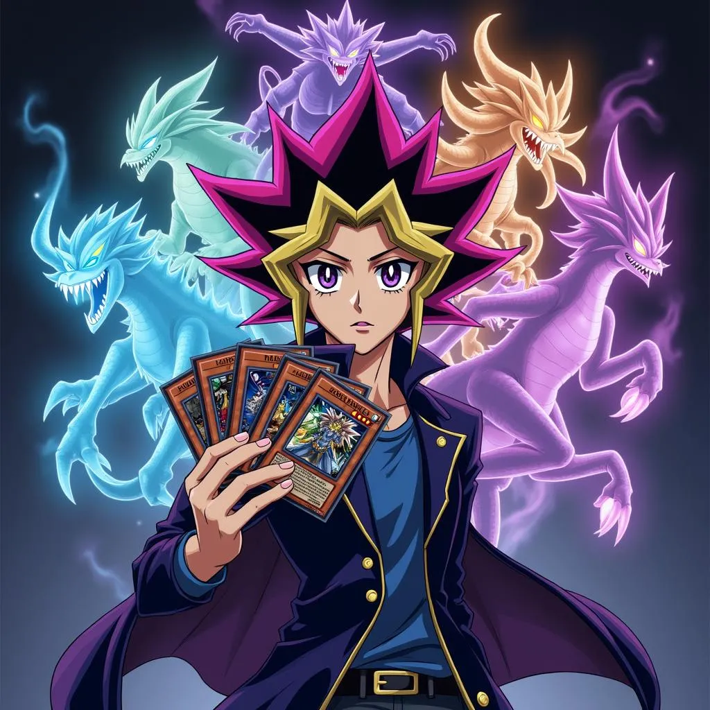 Yugi Muto và những lá bài Yu-Gi-Oh