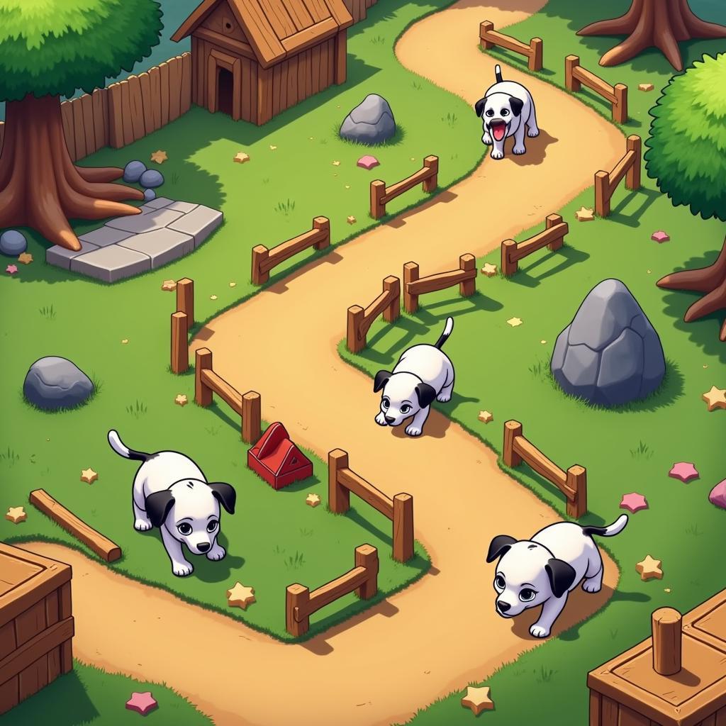 Hình ảnh minh họa gameplay của game PC 102 Dalmatians Puppies to the Rescue