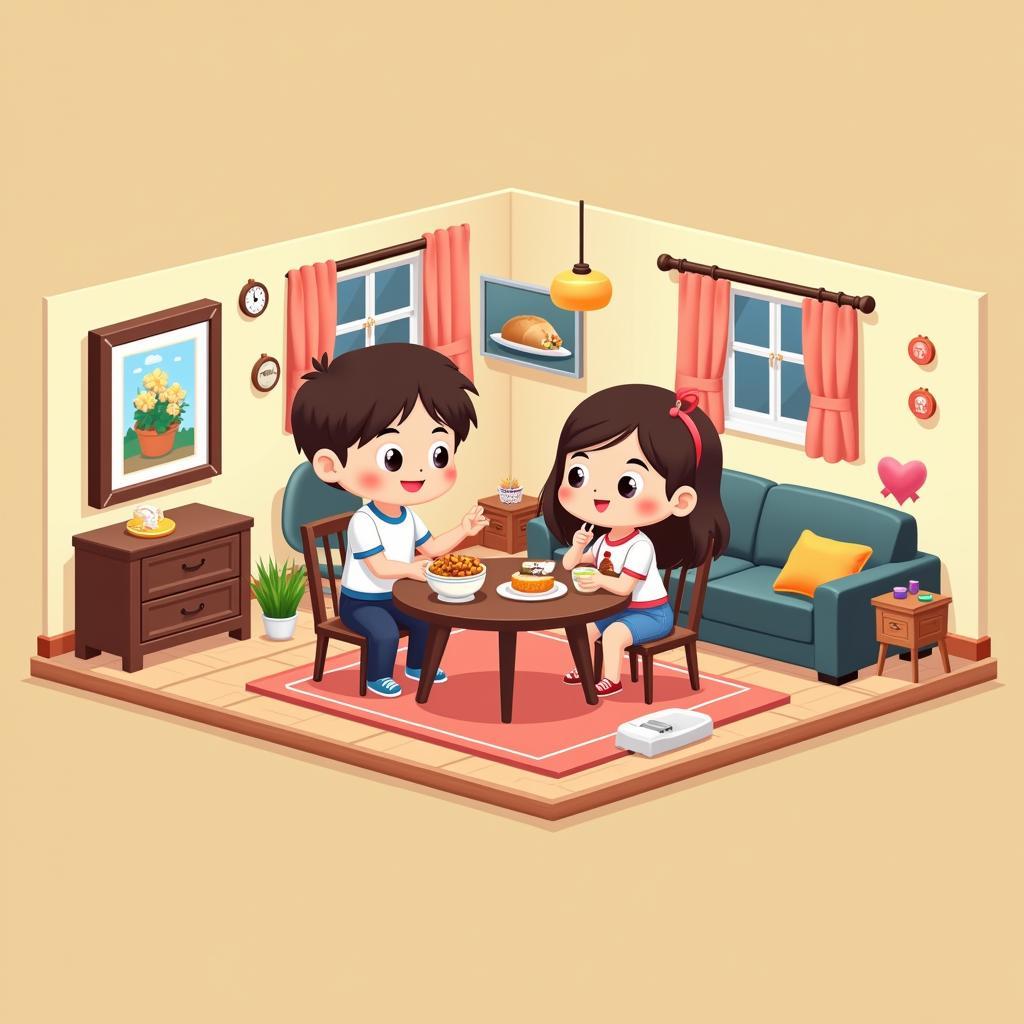 Trò chơi Adorable Home - Tựa game mô phỏng cuộc sống với đồ họa dễ thương