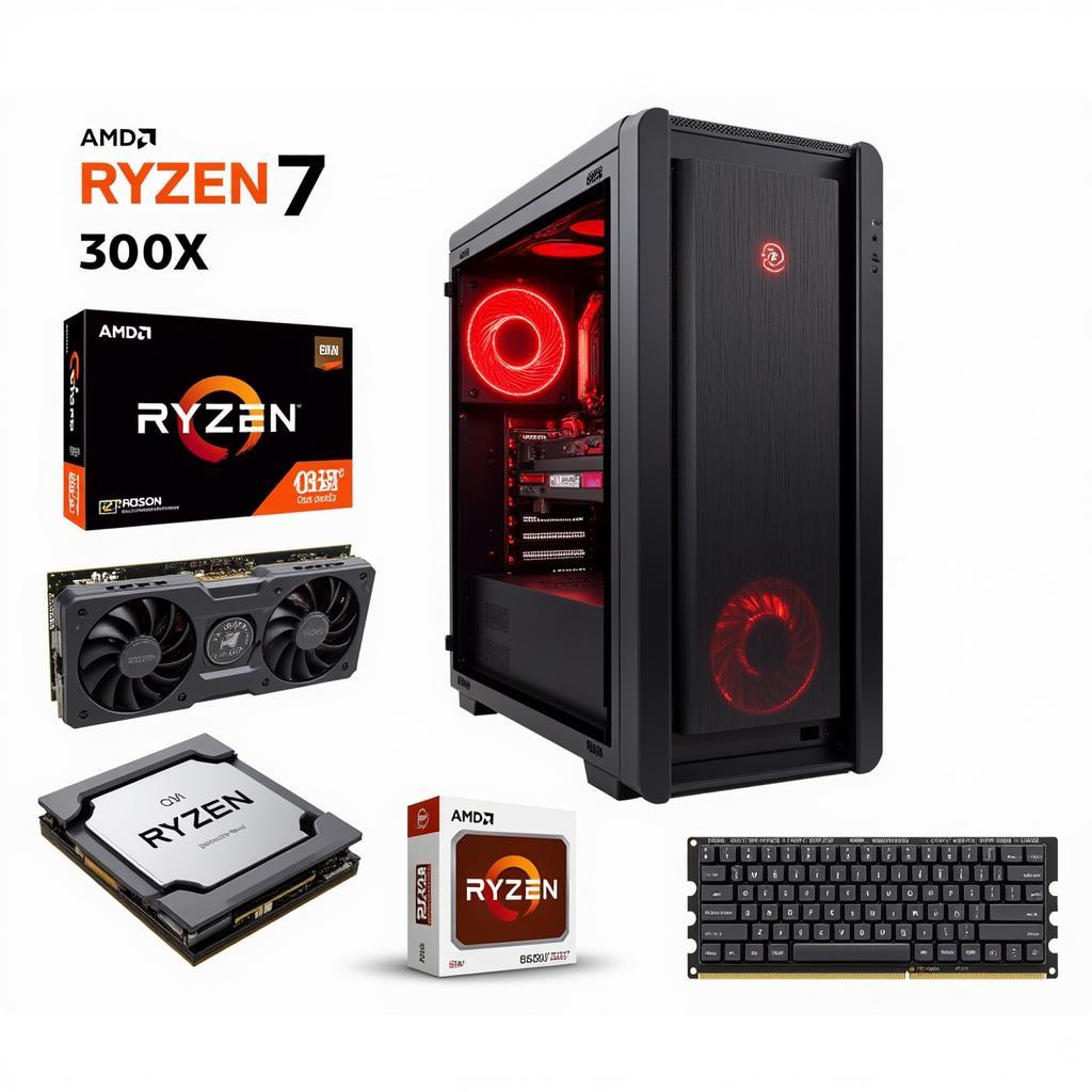 AMD Ryzen 7 3700X PC Build: Cấu hình chuẩn cho game thủ chuyên nghiệp