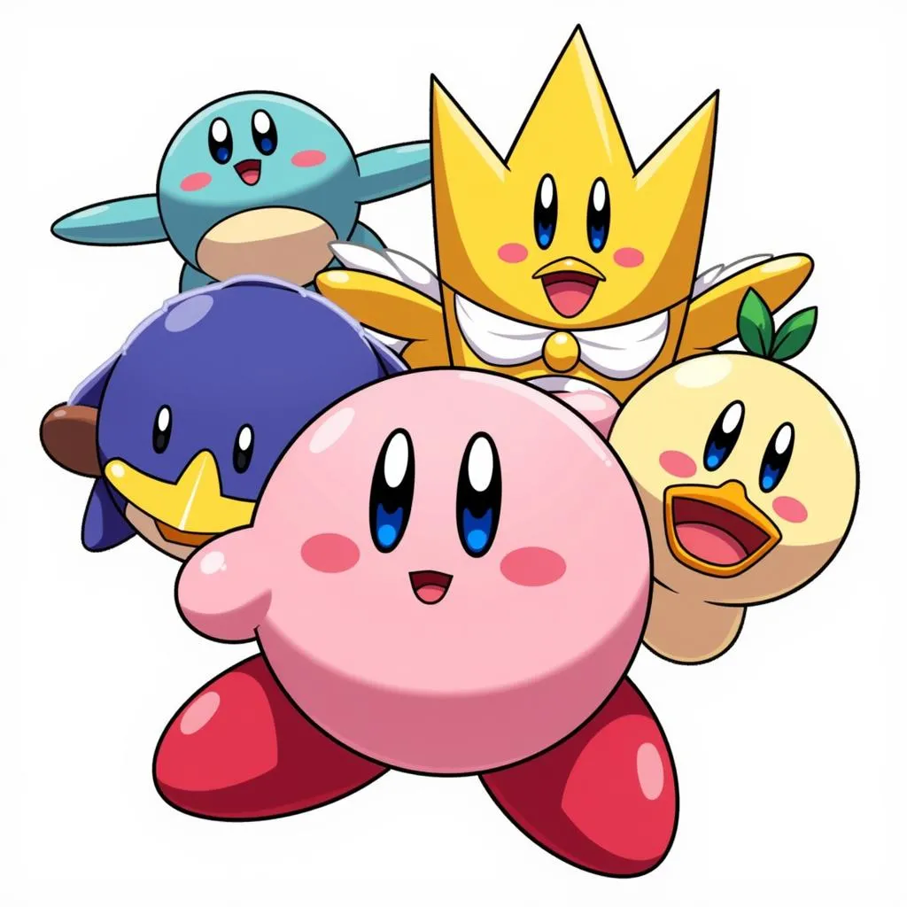 Các nhân vật trong game Kirby