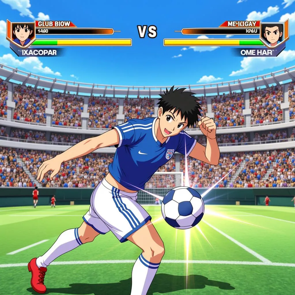 Trải nghiệm game Captain Tsubasa trên PC