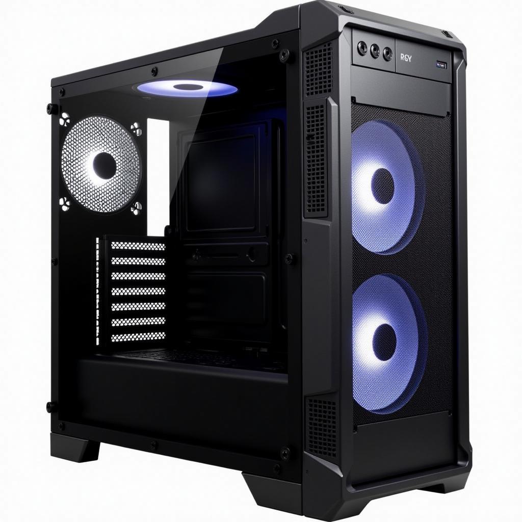 Carbon Fin Gaming PC cấu hình mạnh mẽ, thiết kế độc đáo