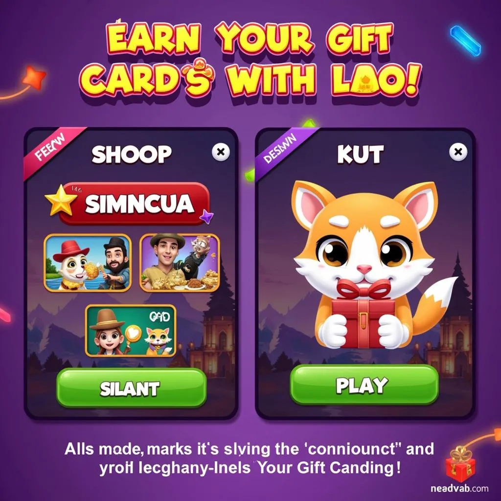 Hình ảnh chơi game kiếm thẻ cào