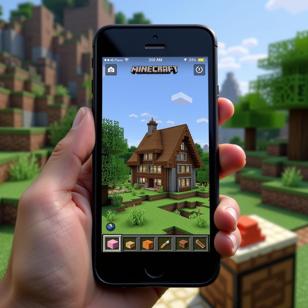 Chơi Minecraft PC trên điện thoại APK