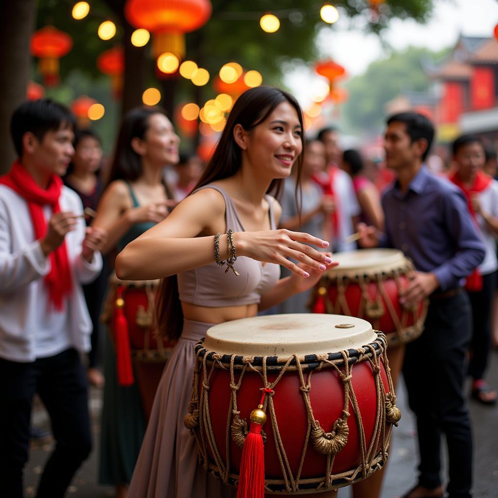 Cách Chơi Trống Lục Lạc: Bí Kíp “Lắc” Cho Bay Nóc Nhà!