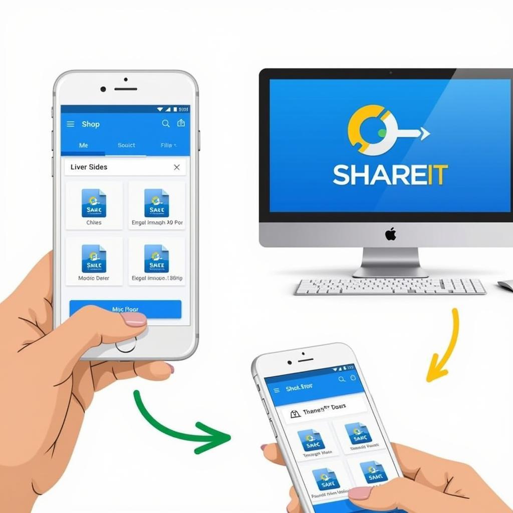 Sử dụng ứng dụng SHAREit để chuyển file từ PC sang Android