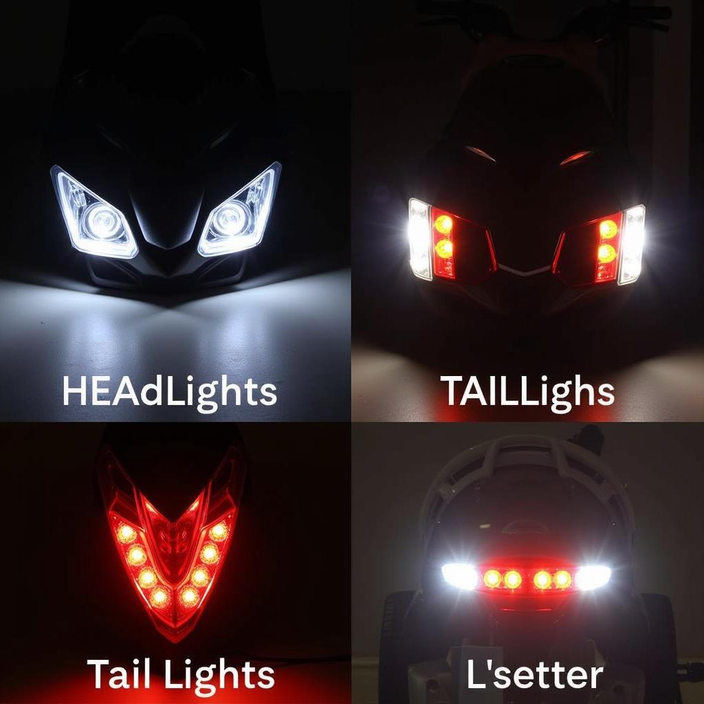 Đèn LED xe PCX