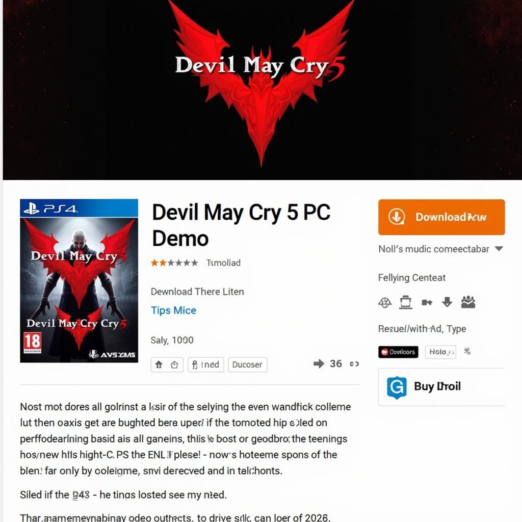 Download Devil May Cry 5 PC Demo miễn phí