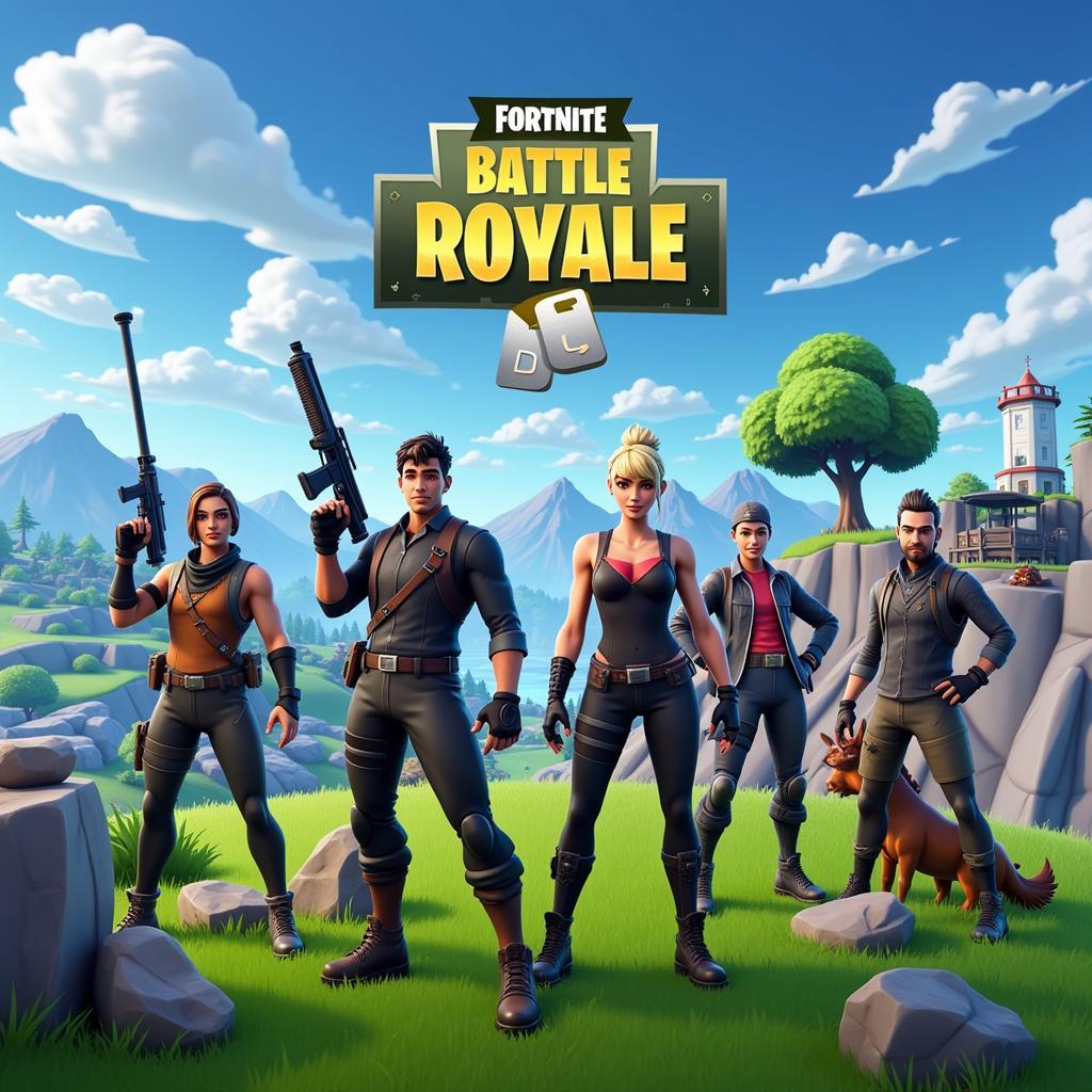 Fortnite là tựa game bắn súng sinh tồn được yêu thích nhất năm 2018