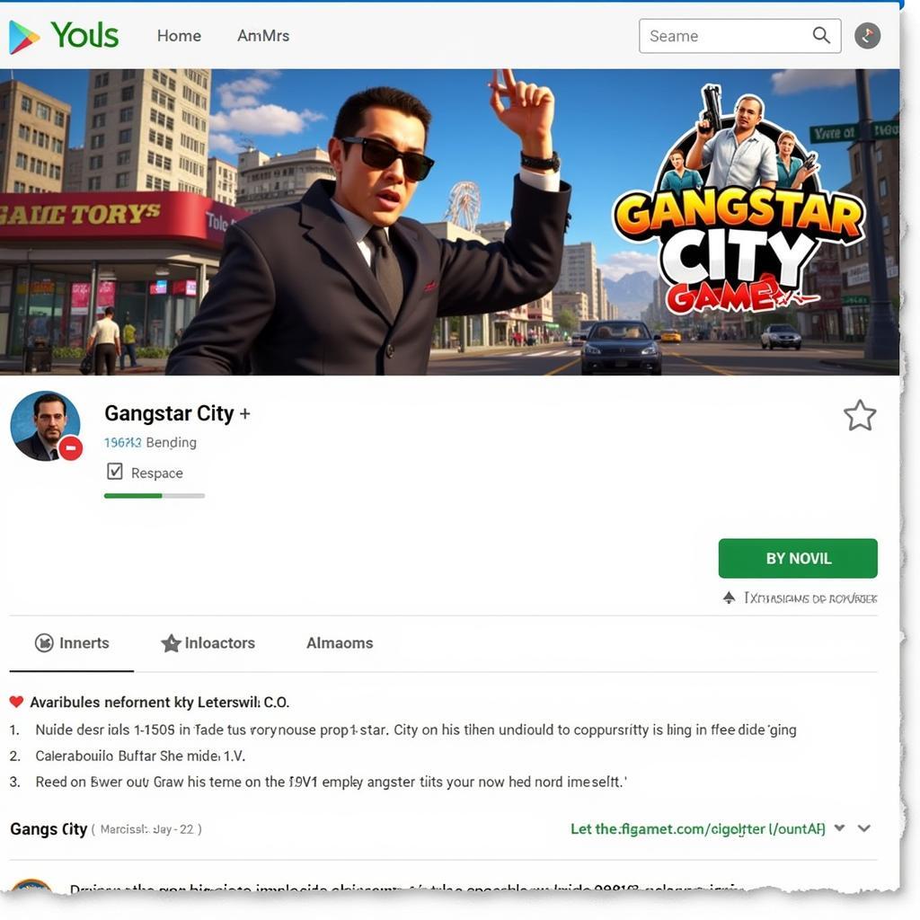 Tải xuống Gangstar City Game trên máy tính 