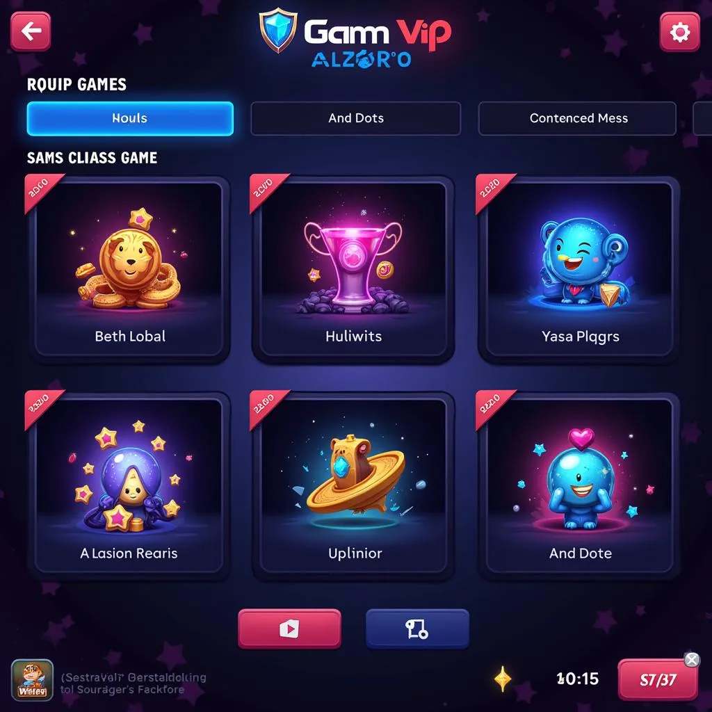 Giao diện Gamvip 2020