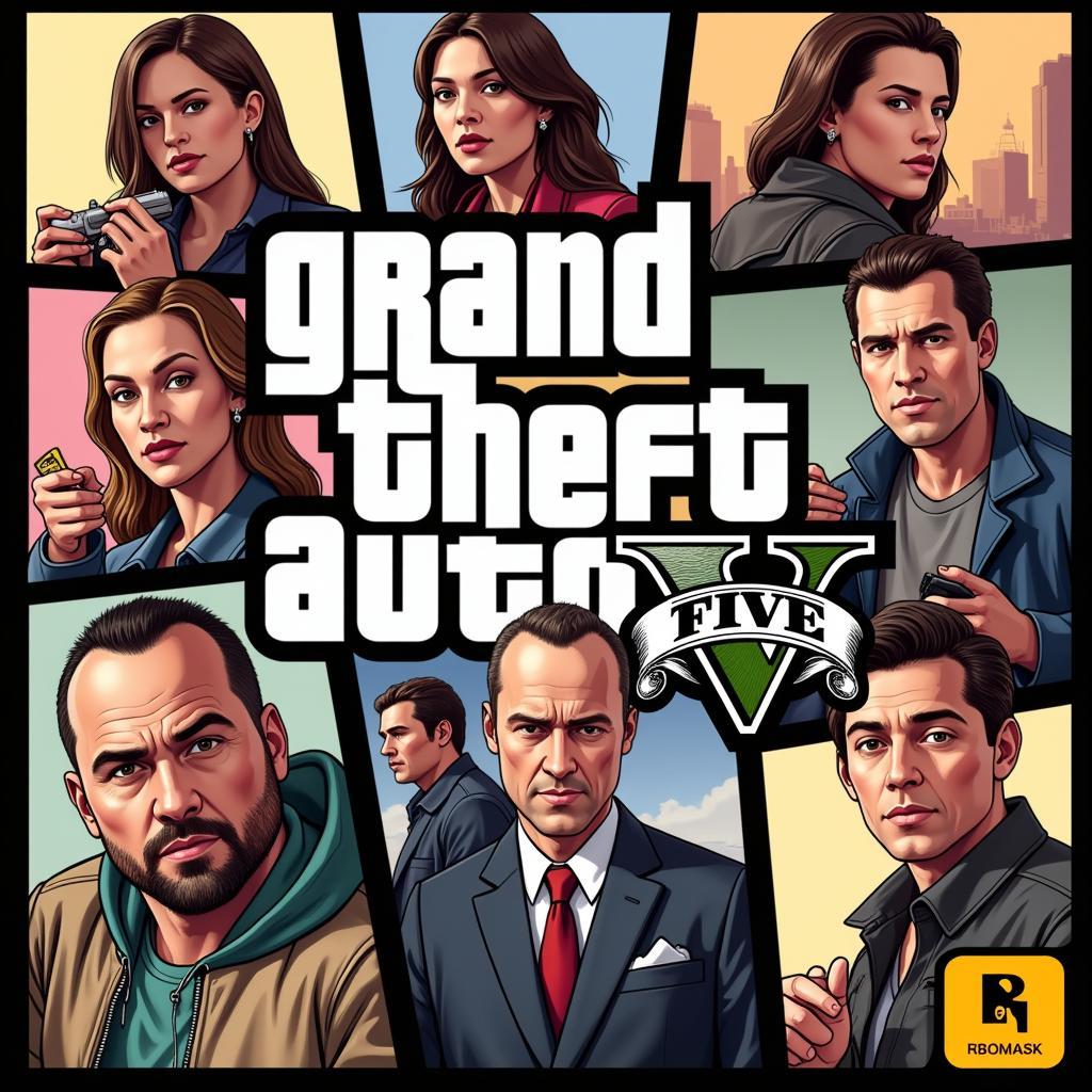 Grand Theft Auto V là một trò chơi hành động phiêu lưu được phát triển bởi Rockstar North và được phát hành bởi Rockstar Games vào năm 2013 cho PlayStation 3 và Xbox 360.