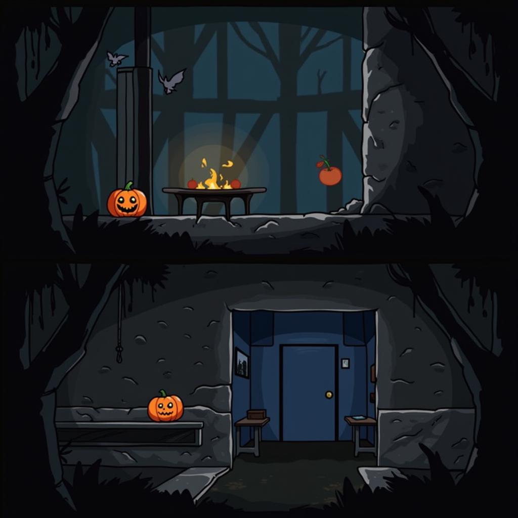 Halloween Game Google 2016: Hình ảnh về trò chơi kinh dị được Google phát hành năm 2016