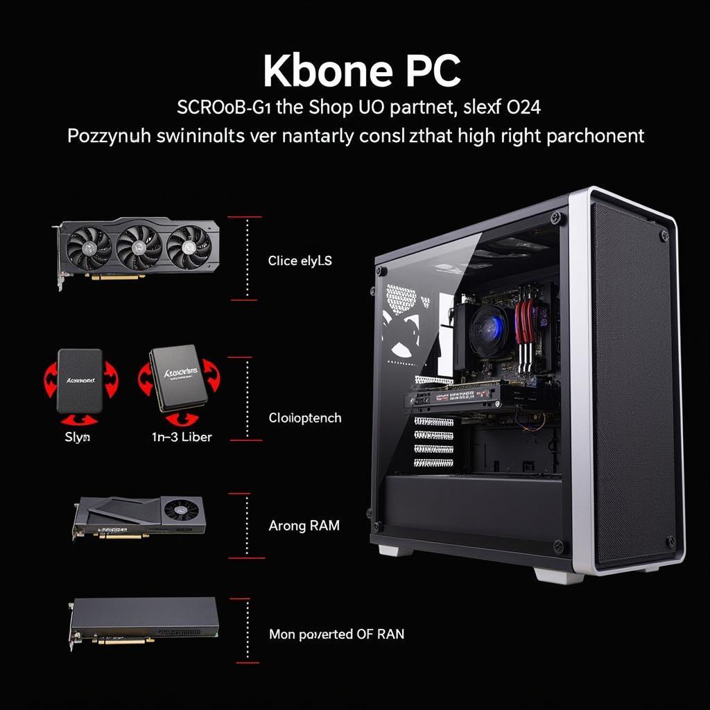 Cấu hình PC gaming mạnh mẽ của Kbone PC