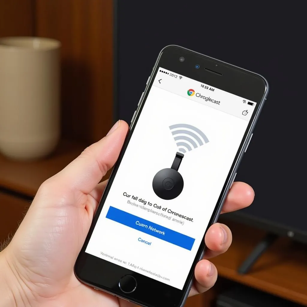 Kết nối Chromecast với Wifi