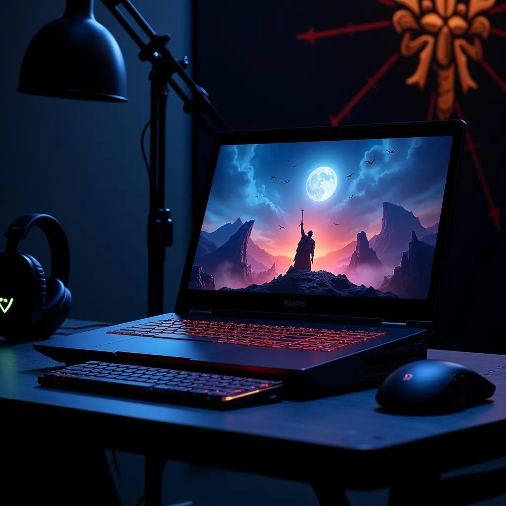 Laptop gaming chiến Game of Thrones