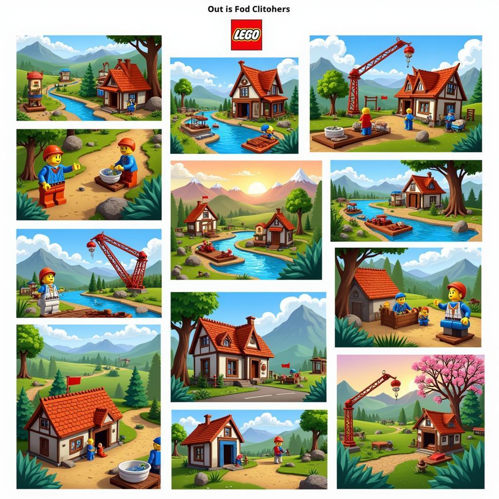 Lego building games: Các trò chơi Lego xây dựng thế giới riêng