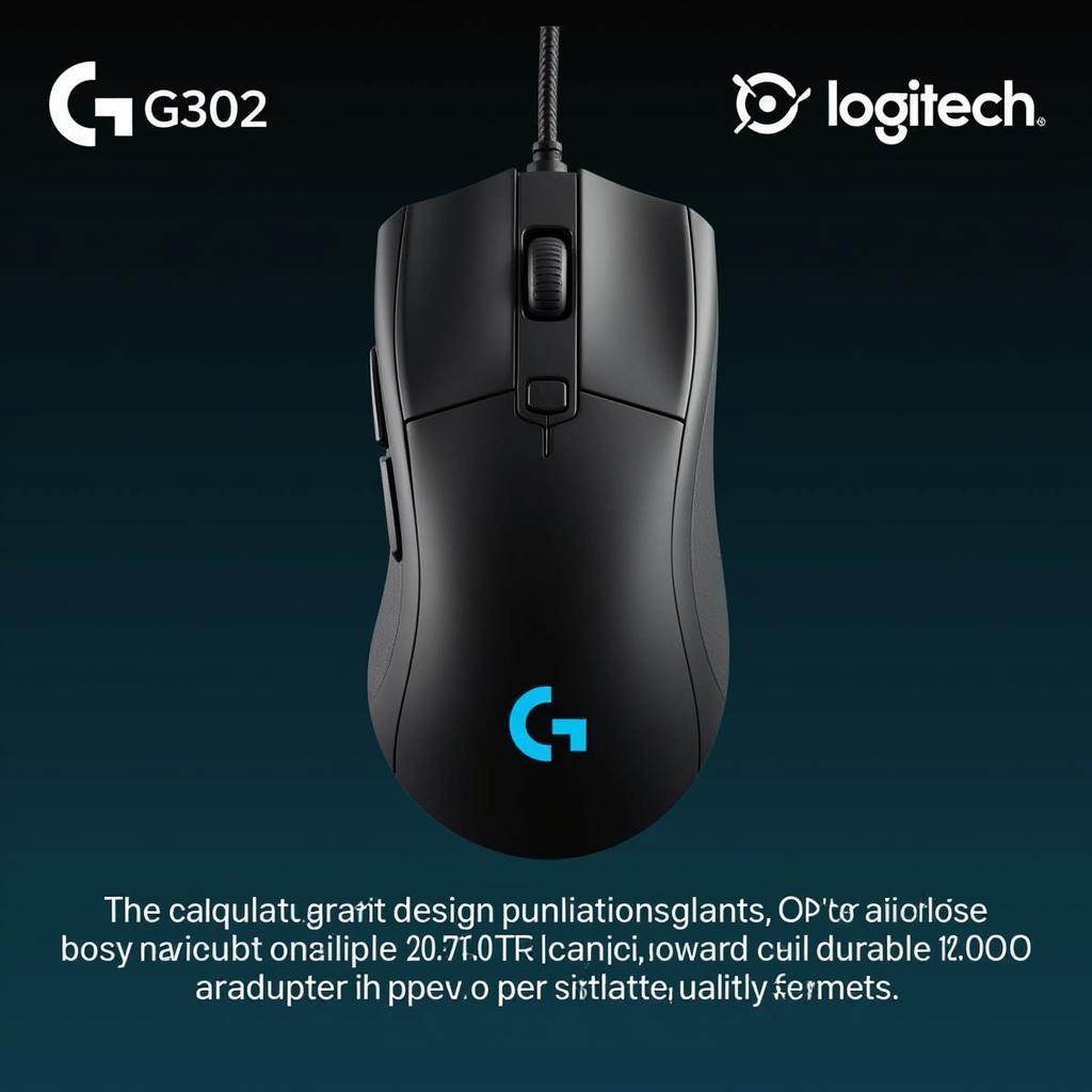 Logitech G302 Daedalus Prime MOBA Gaming Mouse: Thiết kế tối ưu cho game thủ