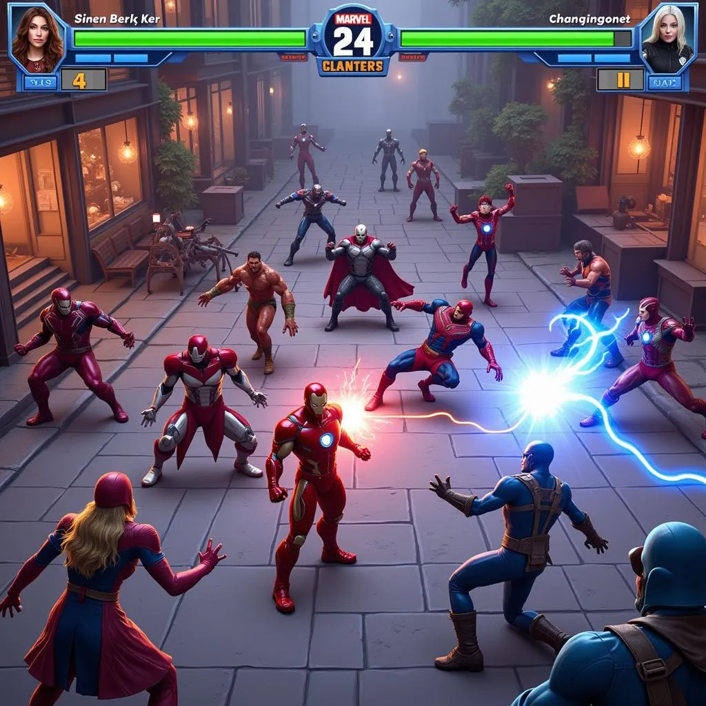 Chiến đấu khắp nơi trong Marvel Future Fight