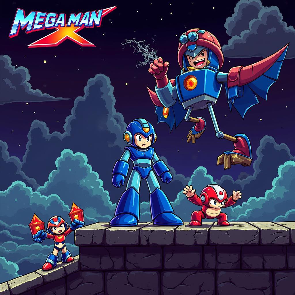 Megaman X Fan Game: Trò chơi hành động phiêu lưu