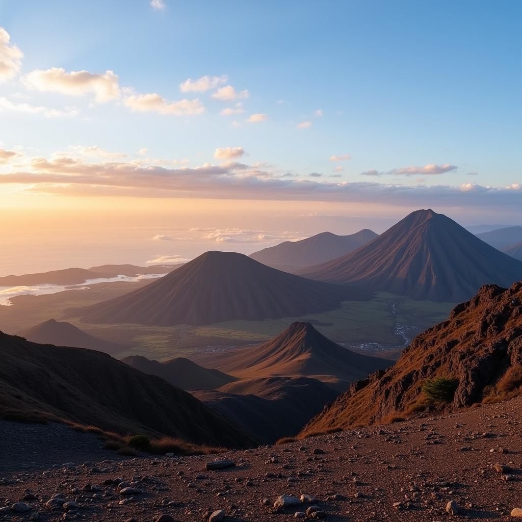 Núi Hỏa Sơn Seongsan Ilchulbong ở Jeju