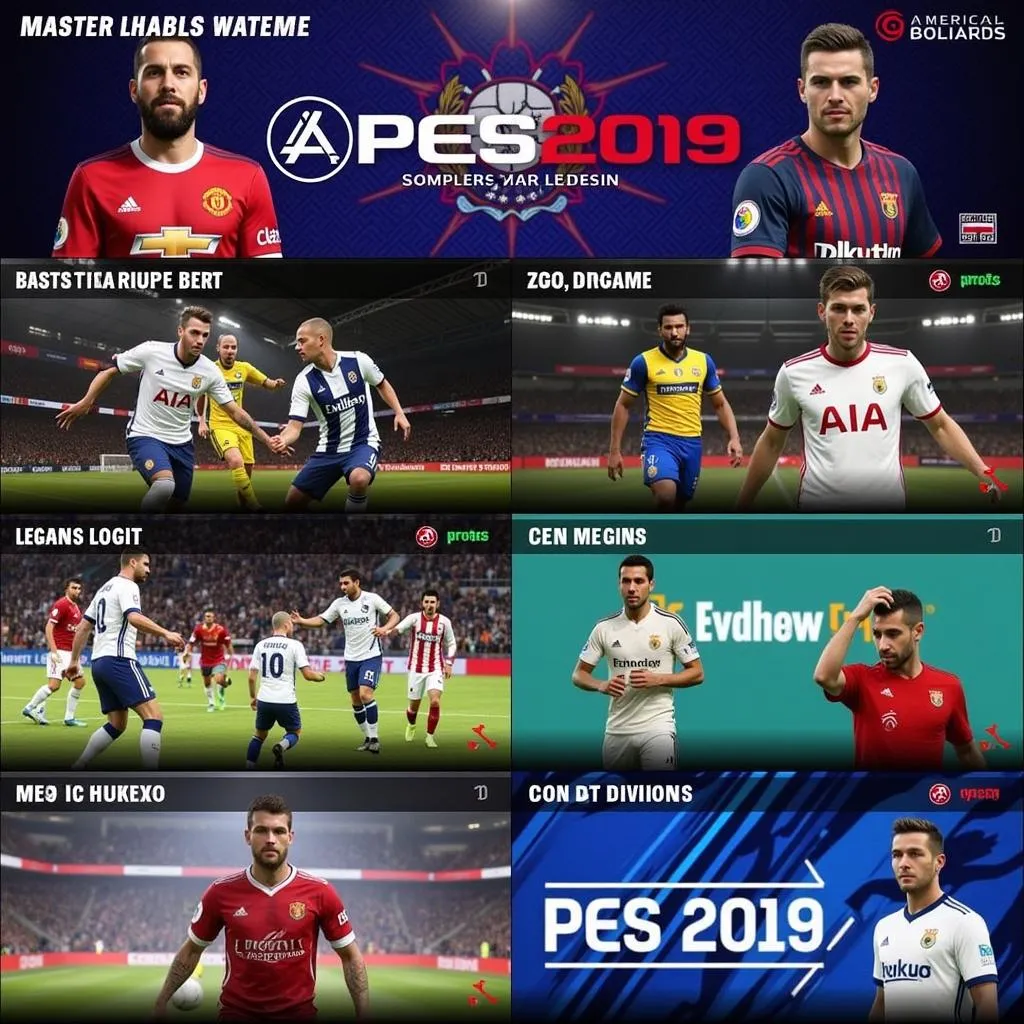 PES 2019 PC Chế Độ Chơi Đa Dạng