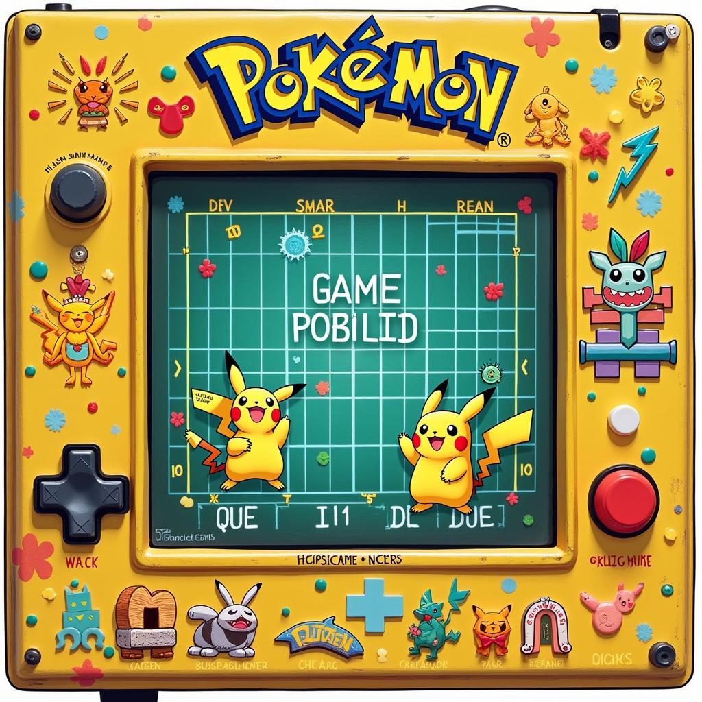 Hình ảnh về game Pikachu