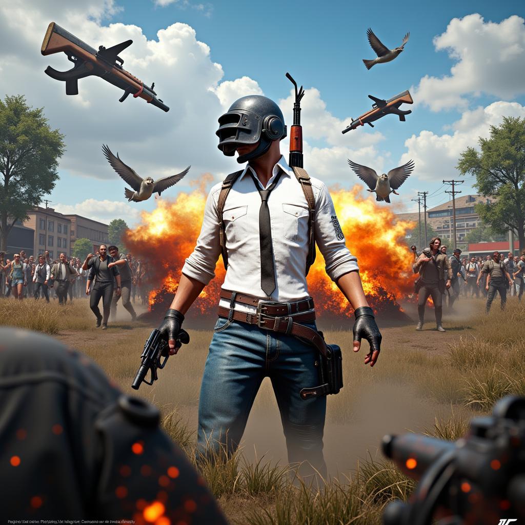 PUBG: Trò Chơi Battle Royale Nóng Nhất 