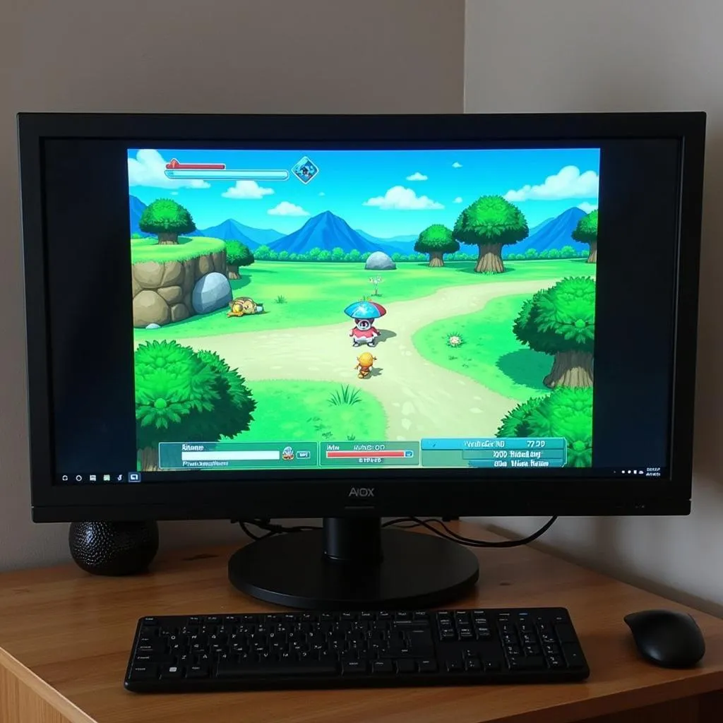 Pokemon Diamond PC gameplay