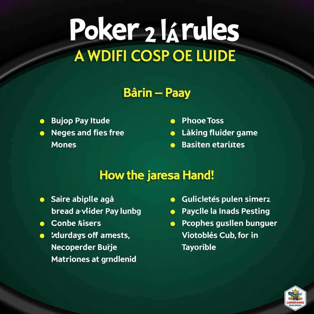 Luật chơi Poker 2 lá cơ bản